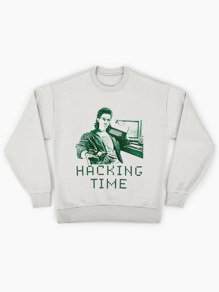 Thumbnail 1 of 6, Premium Oversized Sweatshirt, Hacking Time designed and sold by FroxDesign.