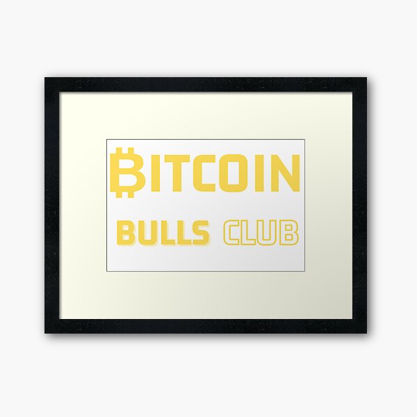 Artikel-Vorschau von Bitcoin Bulls Club, designt und verkauft von MaverickCZ.