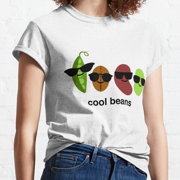 Cool Beans - Beans Wearing Sunglasses Classic T-Shirt