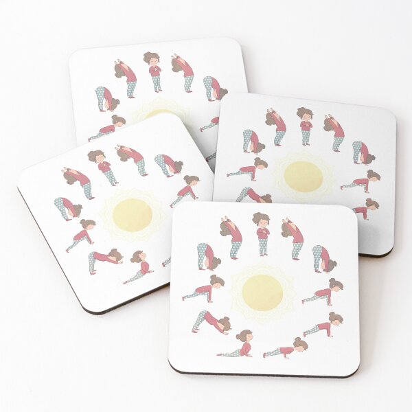 Item preview, Yoga Girl - Sun Salutation designed and sold by Rita Cuppari.