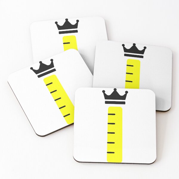 Item preview, Cute crowned ruler (yellow) designed and sold by NerdyChibi.