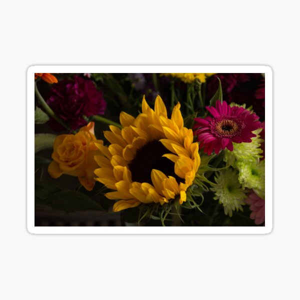 Sunflower Bouquet Sticker