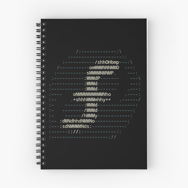 Item preview, Fedora Linux Neofetch ASCII Art Logo designed and sold by WhateverIs.