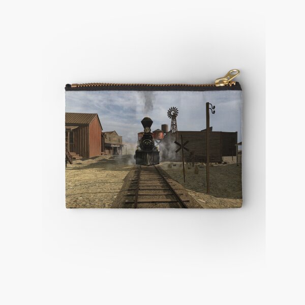 Item preview, Locomotive at the train station in the Wild West designed and sold by hen-anci-worlds.