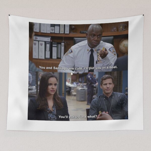 Item preview, Brooklyn Nine-Nine Funny Ship Holt Jake Amy designed and sold by Marsketches711.