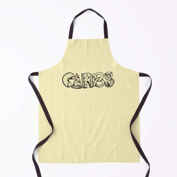 Item preview, Carbs typography  designed and sold by Ninamagic.