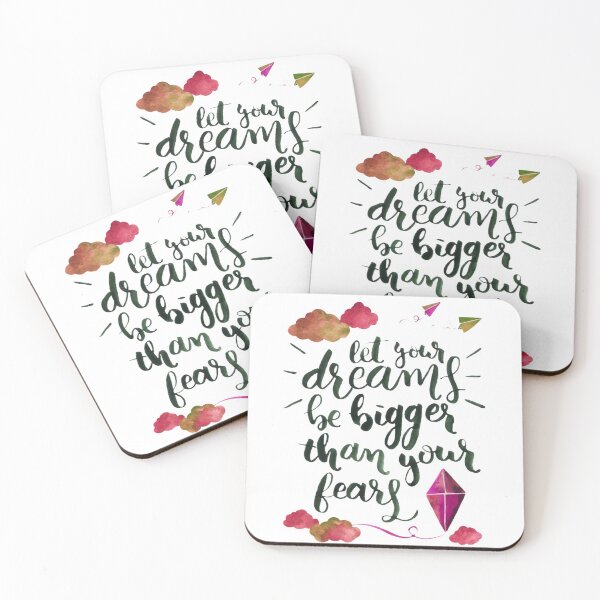 Item preview, let your dreams be bigger than your fears designed and sold by Hasan Kamal.