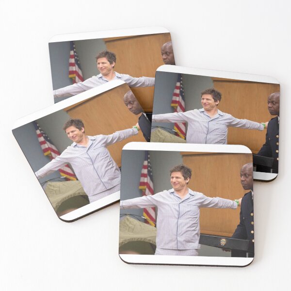 Item preview, Brooklyn Nine-Nine Funny Jake Peralta Pajamas Sleepy Captain Holt designed and sold by Marsketches711.