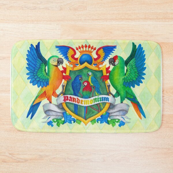 Item preview, Parrots of House Pandemonium designed and sold by Tara Warburton.