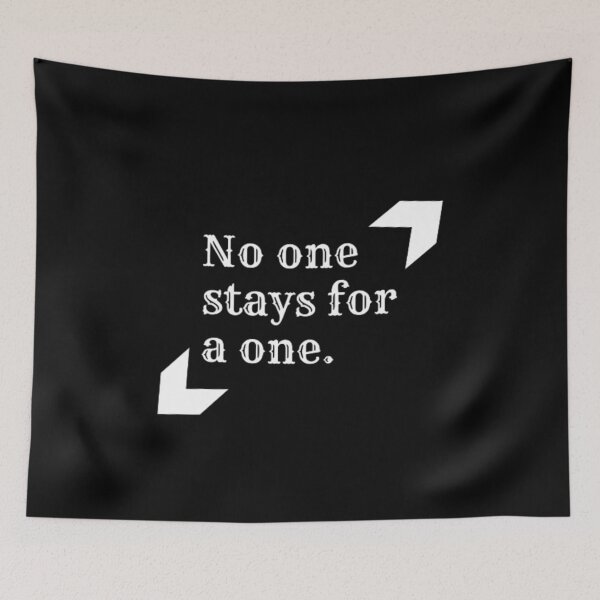 Item preview, No one stays for a one designed and sold by CumaTokaj.