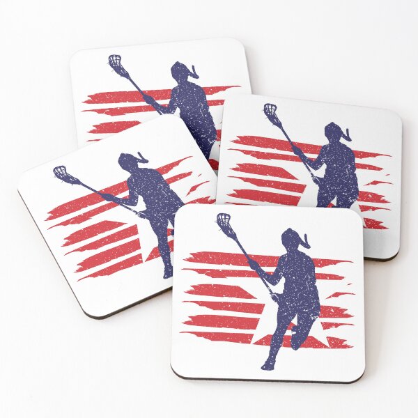 Item preview, Lacrosse Usa American Flag designed and sold by SenGift.