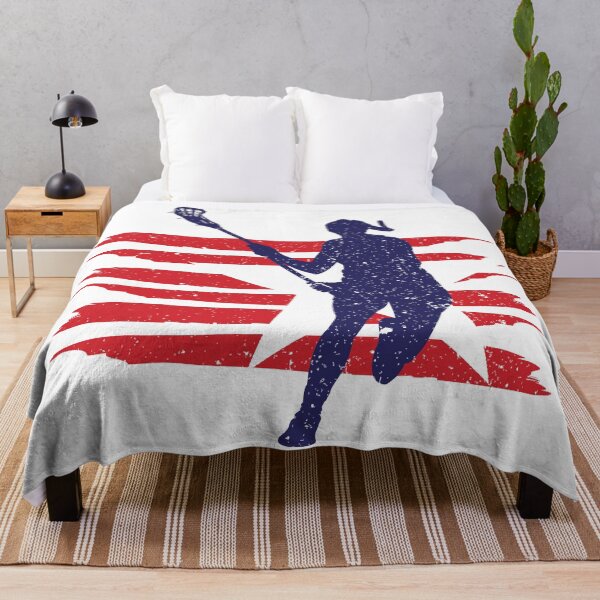 Item preview, Lacrosse Usa American Flag designed and sold by SenGift.