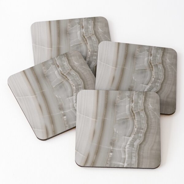 Item preview, white, gray and cream marble print designed and sold by HadeeeeL.