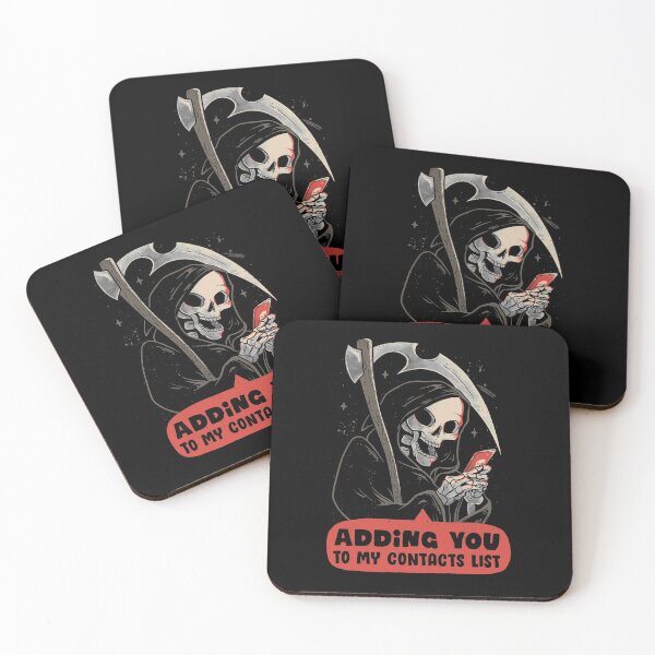 Item preview, Adding You - Funny Skull Death Gift designed and sold by EduEly.