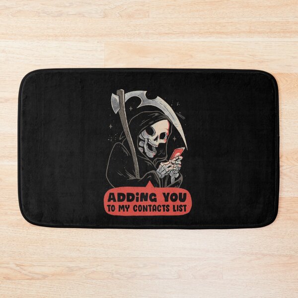 Item preview, Adding You - Funny Skull Death Gift designed and sold by EduEly.