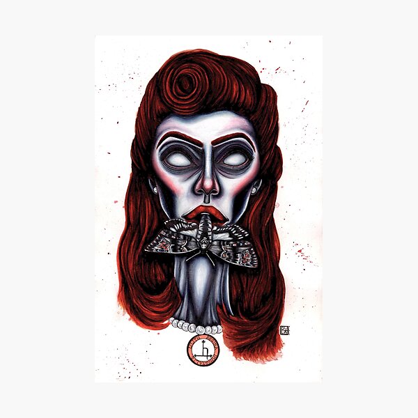 "Lilith" Photographic Print for Sale by LapinNoirArt | Redbubble