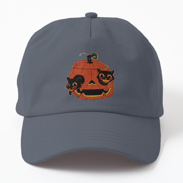 Vintage Halloween Black Cats - Scaredy Cat Dad Hat
