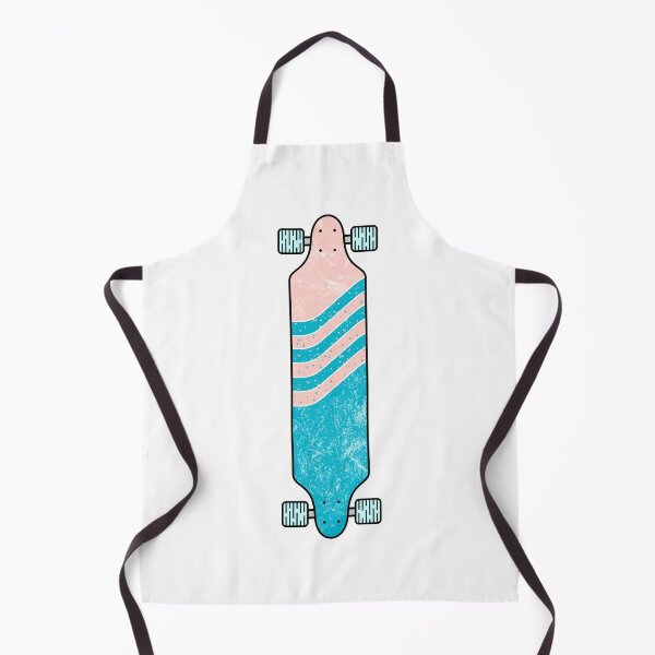 Item preview, Longboard Pink Turquoise designed and sold by Fangpunk.