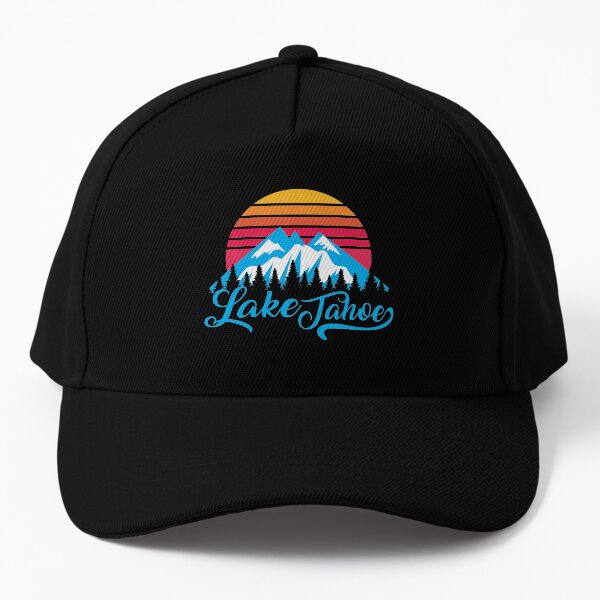 Lake Tahoe - Sierra Nevada Mountain Baseball Cap