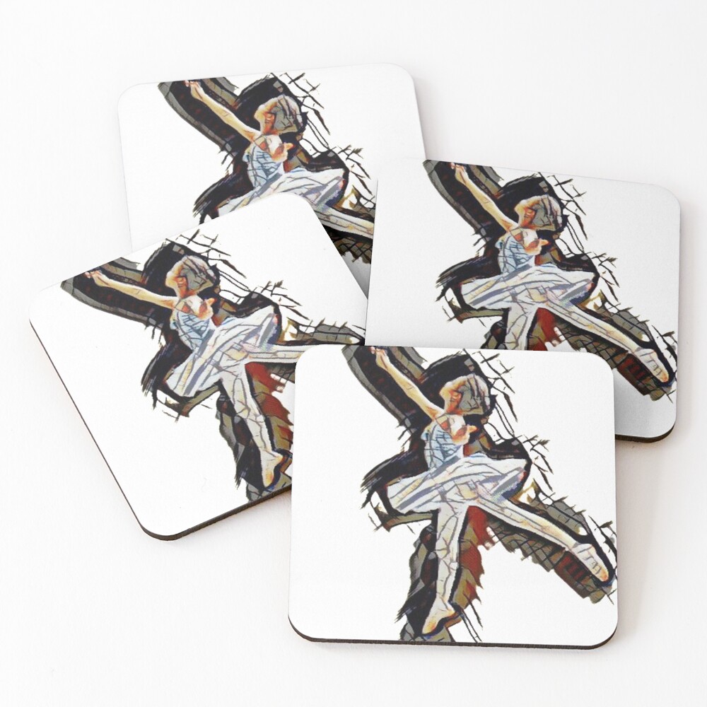 Item preview, Coasters (Set of 4) designed and sold by Rozanasarmanho.