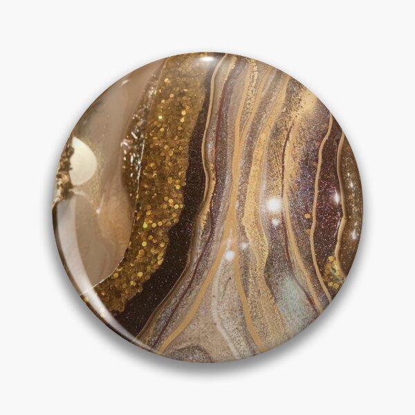 Item preview, cranberry, beige and gold marble print designed and sold by HadeeeeL.