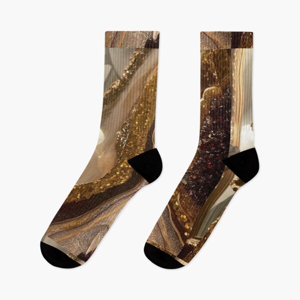 Item preview, cranberry, beige and gold marble print designed and sold by HadeeeeL.