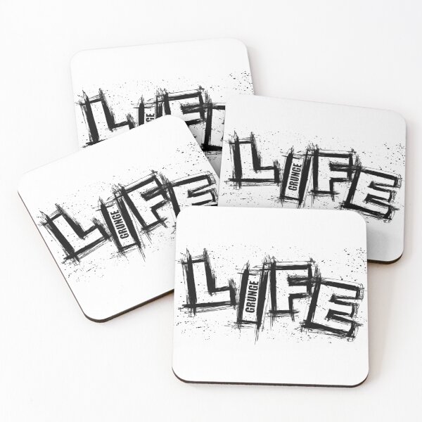 Item preview, Life text grunge blots background vector image designed and sold by GLORY-LIFE.