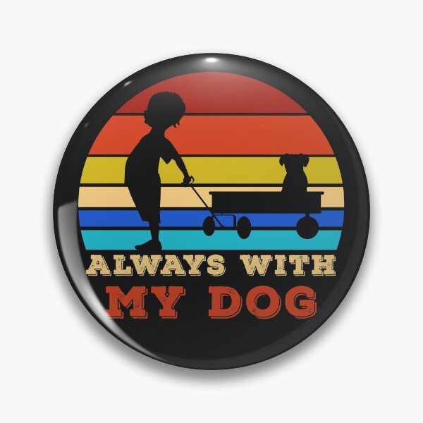 Item preview, The dog is always by my side designed and sold by VitoTDesign.