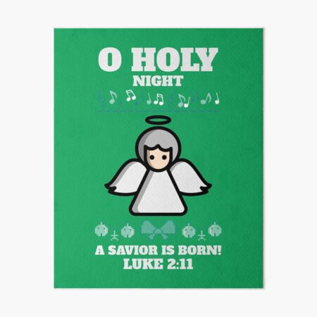 O Holy Night Handwritten Lyrics Art Board Print for Sale by EmmaMargason