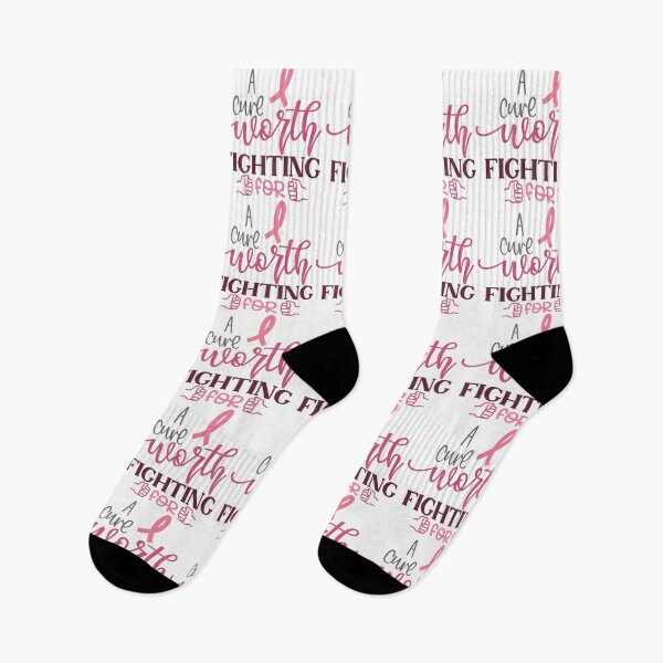Item preview, Breast Cancer Awareness- A Cure Worth Fighting for designed and sold by HDPrinting.