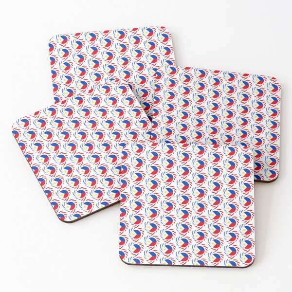 Item preview, Filipino American Multinational Patriot Flag Series (Heart) designed and sold by Carbon-Fibre Media.