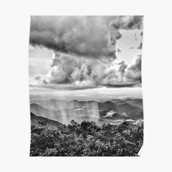 "Brasstown Bald" Poster for Sale by Sarahluiggi Redbubble