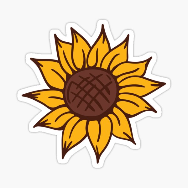 Sunflower gift Sticker
