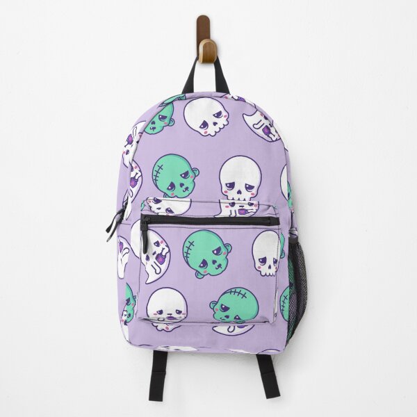 Item preview, Tired ghost, zombie, skull pattern  designed and sold by SugarNBones.