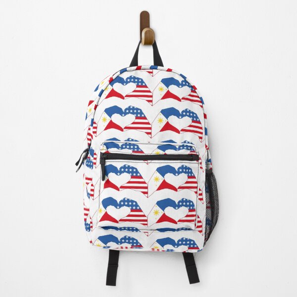 Item preview, We Heart Philippines & USA Patriot Flag Series designed and sold by Carbon-Fibre Media.