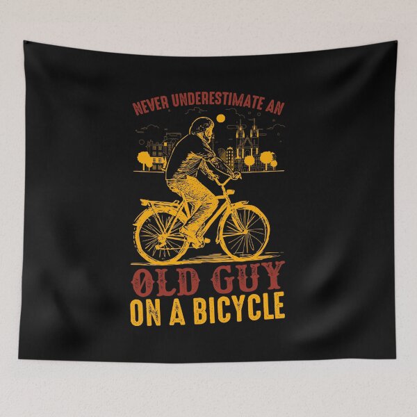 Item preview, Old Guy On a Bicycle designed and sold by AEGMEDIA.