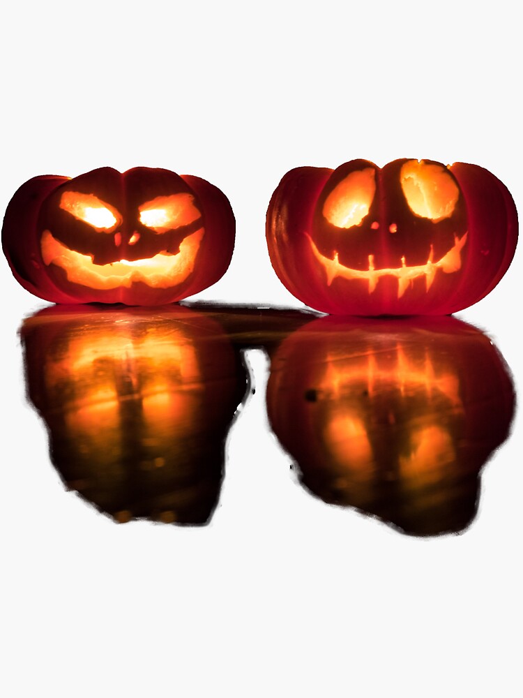 halloween scary face pumpkin costume - Halloween Scary Face Pumpkin Costume  - Sticker