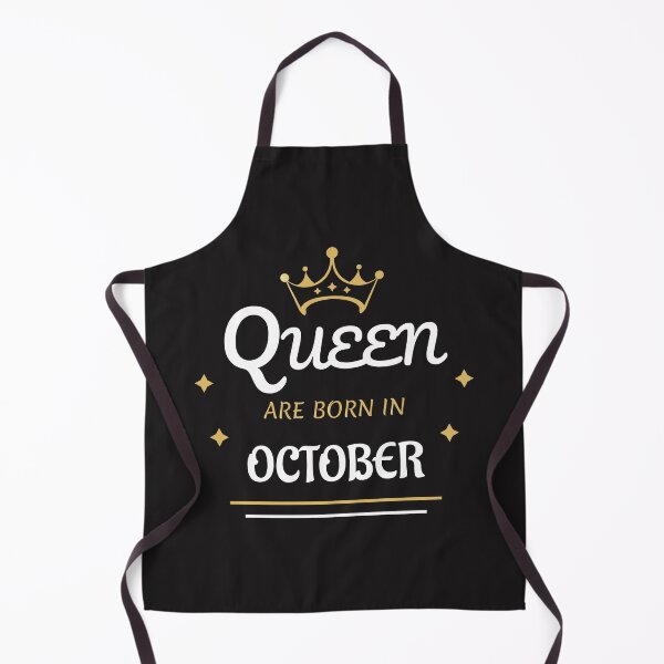Item preview, Queen Are Born In October - Vintage Style designed and sold by Creative Tee Store.