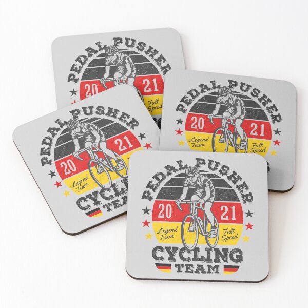 Item preview, Pedal Pusher Cycling Team Germany Flag Road Bike Gravel Cyclist designed and sold by grinta2021.