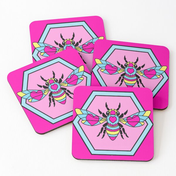 Item preview, Pan Pride Bee designed and sold by Screaming-Frog.