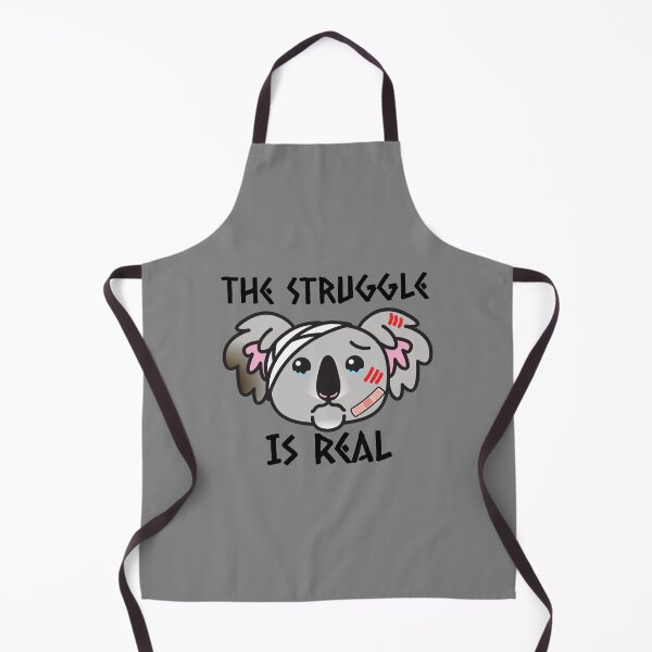 Item preview, The Struggle is Real Australian Koala designed and sold by ModkMerch.