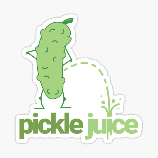 Item preview, Pickle Juice Funny Meme Design. This is where pickle juice comes from LOL. Cartoon pickle rick doing what pickles do. designed and sold by tiredofwinning.