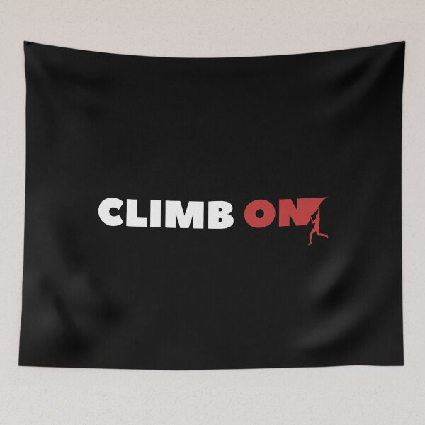 Item preview, Climb On. Rock Climbing designed and sold by Boulder Design Co.