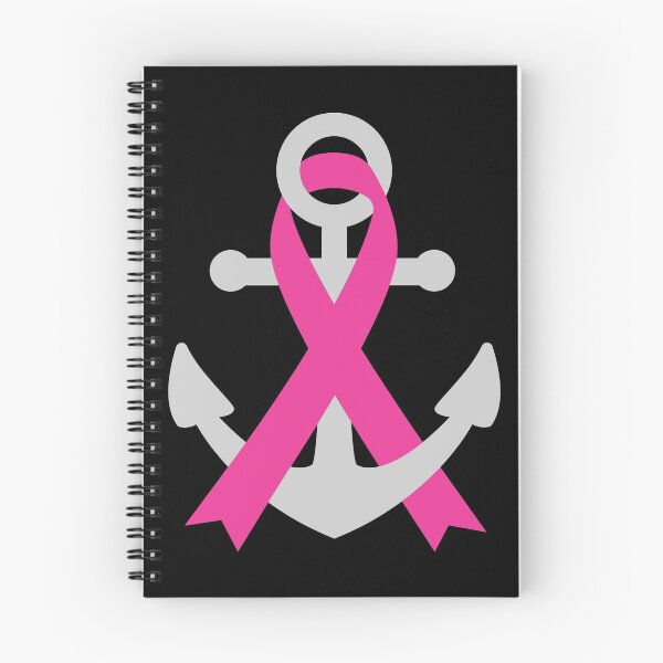 Item preview, Breast Cancer Awareness- Pink Anchor Ribbon designed and sold by HDPrinting.