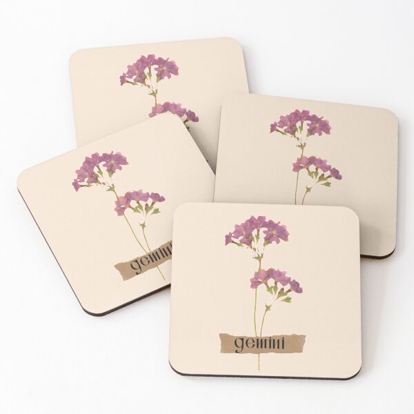 Item preview, ''gemini'' caesalpinia painted flower designed and sold by Uylia7.