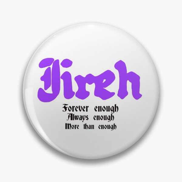 Item preview, Jireh designed and sold by Bloom Faithfully.