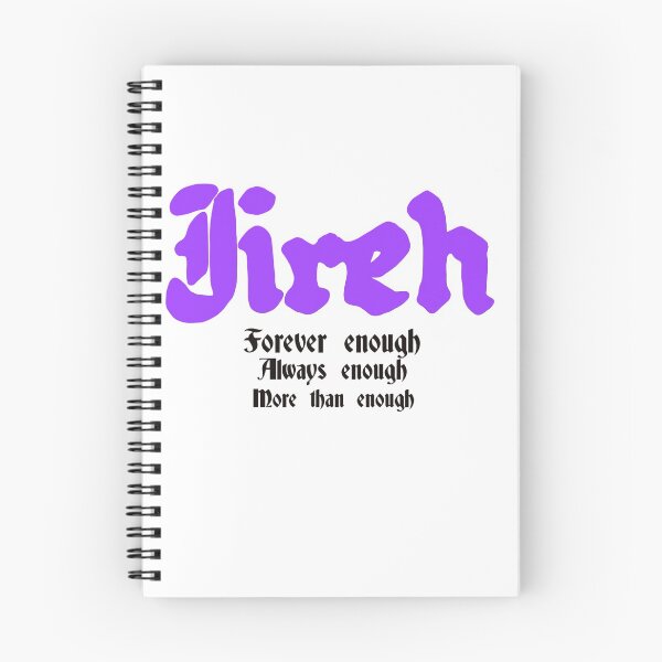 Item preview, Jireh designed and sold by Bloom Faithfully.