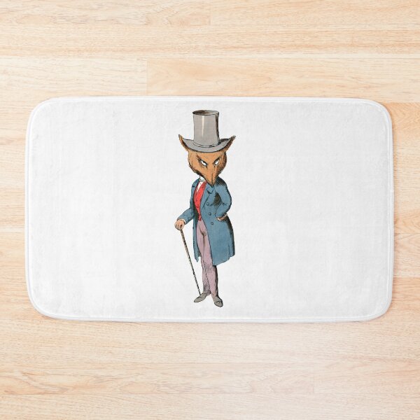 Item preview, Fox Person Vintage Print designed and sold by PorcelaineGhost.