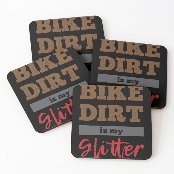 Item preview, Bike Dirt is my GlitterMotocross Off Road Dirt Bike Biker  designed and sold by Rzelemenz.