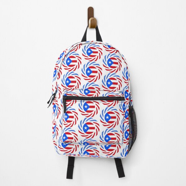 Item preview, Puerto Rican American Multinational Patriot Flag Series designed and sold by Carbon-Fibre Media.